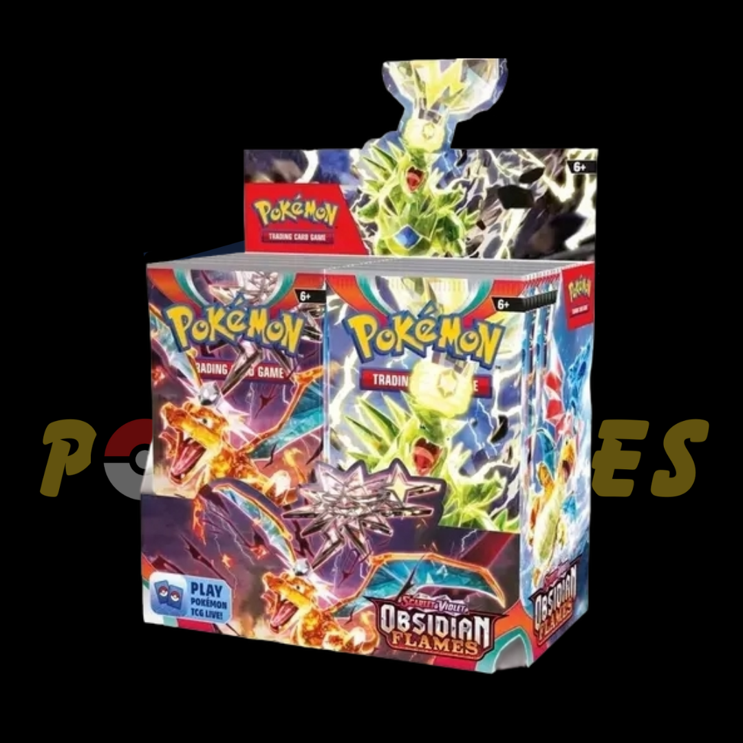 obsidian flames booster box png Pokémon Obsidian Flames Booster Box – Pokestores