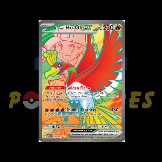 Ethan's Ho-Oh EX - Destined Rivals - 209/182