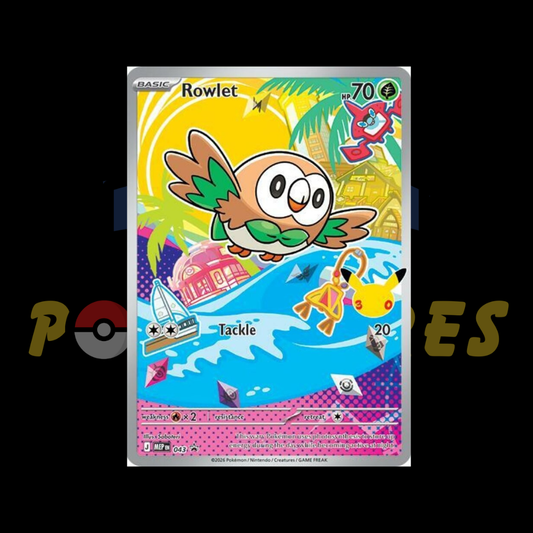 Rowlet Mega Evolutions - MEP043