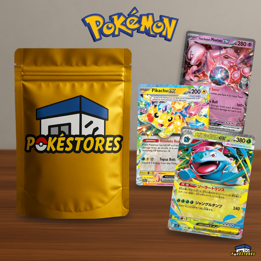 Pokémon English Mystery Pack 10x Cards/ EX
